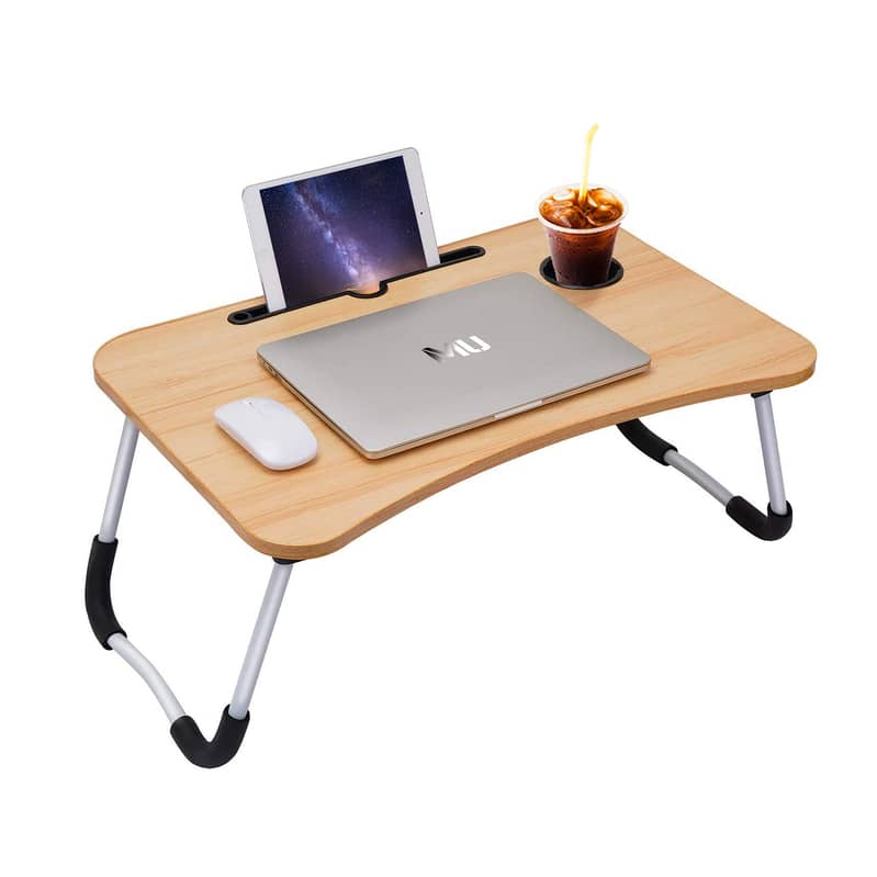 Gaming Laptop Table for Bed | Wood Portable Study Laptop Desk | 6