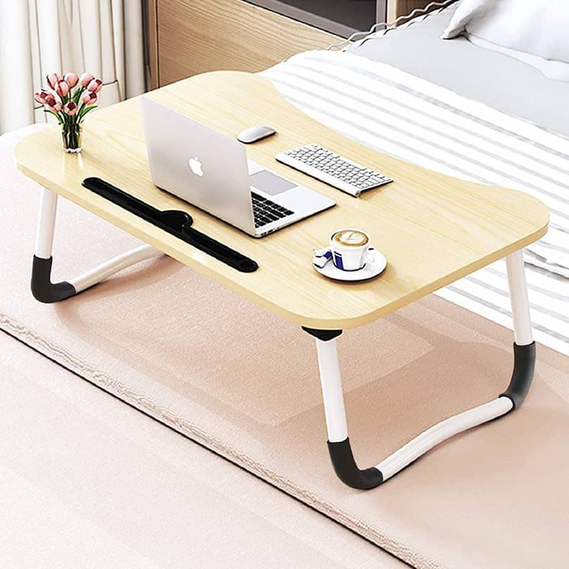 Gaming Laptop Table for Bed | Wood Portable Study Laptop Desk | 16