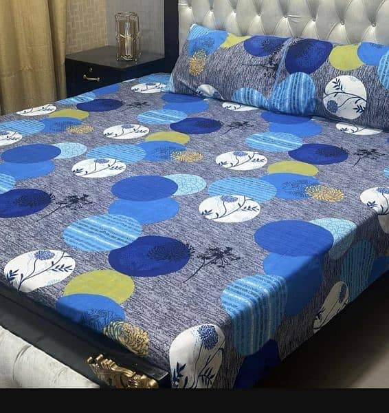 3pc Printed Bedsheets 1