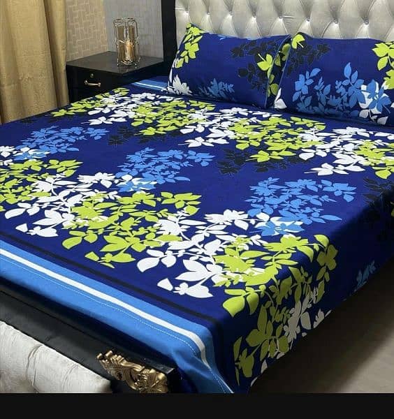 3pc Printed Bedsheets 10