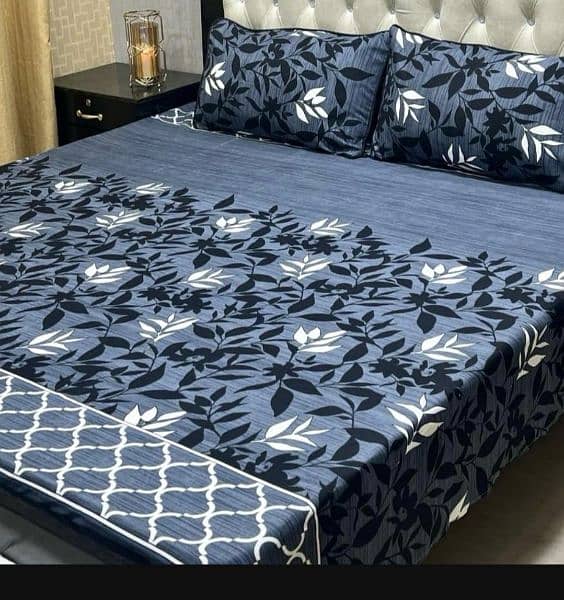 3pc Printed Bedsheets 11