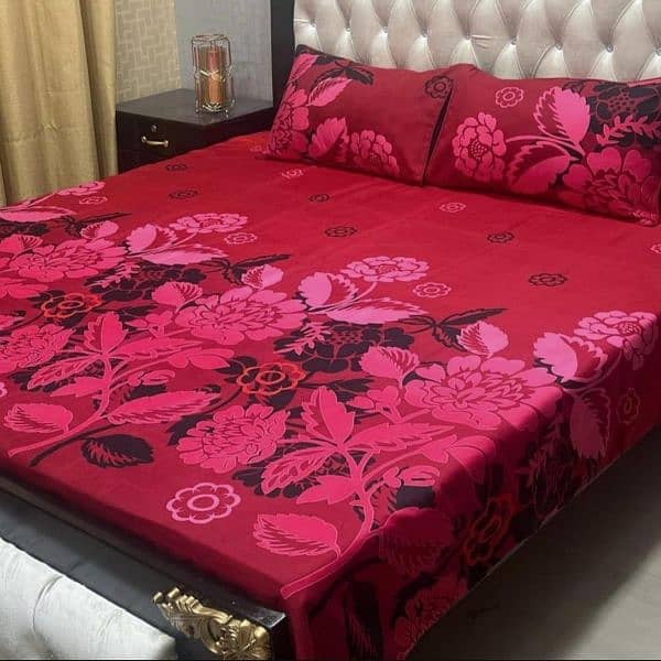 3pc Printed Bedsheets 14