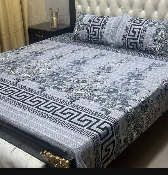 3pc Printed Bedsheets 15