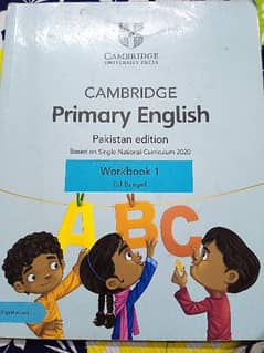 Cambridge primary English books for class 1 &2