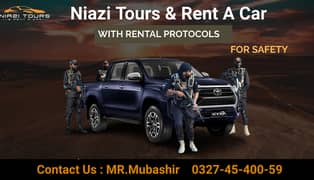 Rent A Car With Protocols,VIGO With Guards for protocol,Security Guard