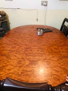 Dining table with 6 chairs