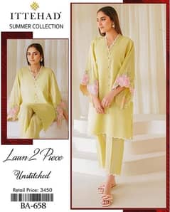 2 piece suits | unstitch suit | lawn suits | lawn embroided suit