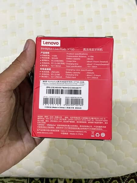 LENOVO WIRELESS AIRPODS 3