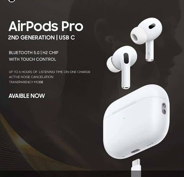 AIRPODS pro 2 with case 7