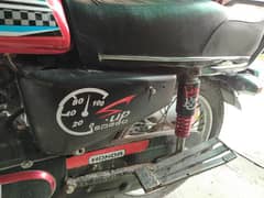 Honda CG 125 2002 model Islamabad number