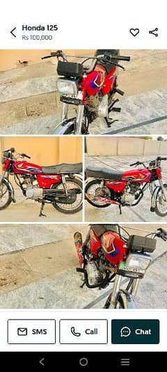 125 Honda 2017 modal