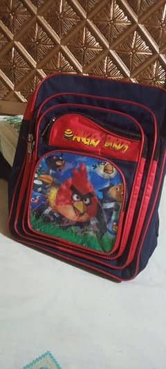 angry bird school bag