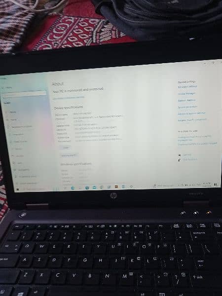 Hp ProBook Model 6475B for sale 8gb Ram 4