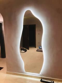 Full Length Mirror Irregular Shape 0