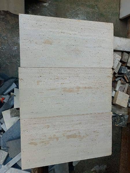 Premium 3D Travertine Stone Tile - Perfect for Walls, Floors 9