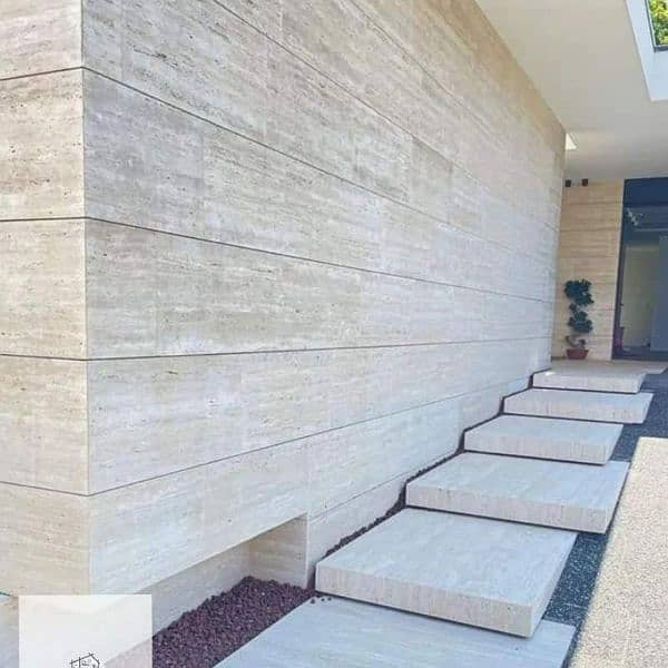 Premium 3D Travertine Stone Tile - Perfect for Walls, Floors 12