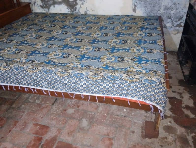 BED WOODEN SALE ONLY BED no Mattress 11