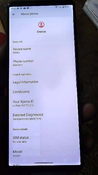 Sony xperia 1 mark 3 12gb ram 256gb snapdragon 888 1