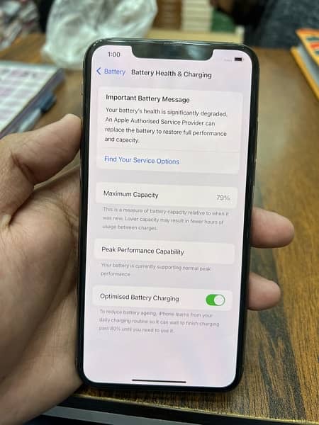 iPhone XS Max 256 PTA Approved brand new 9
