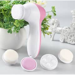 5-In-1 Deep Cleansing Facial Brush | Electric Pore Cleaner & Skin Mas