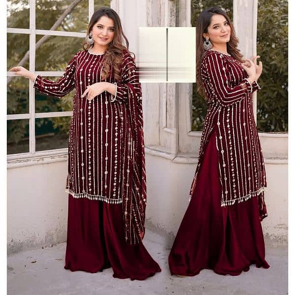 beautiful three pieces fancy collection 2