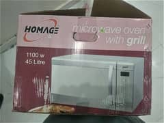 Microwave & Oven with Grill 0