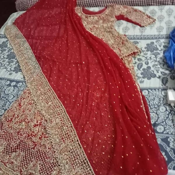 one bridal  lahnaga , mehndi dress or maxi  03257424186 1