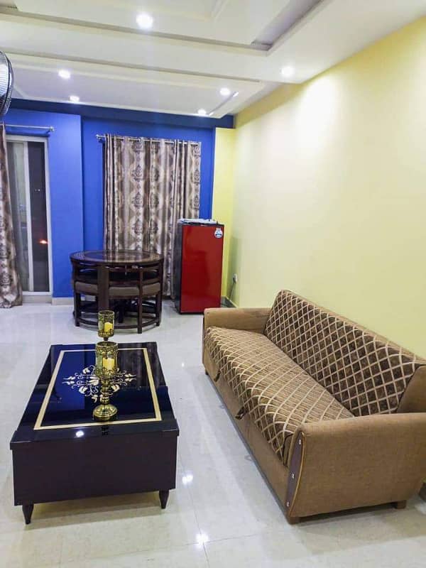 Short time daily basis apartment for rent bharia town safe and secure place 1