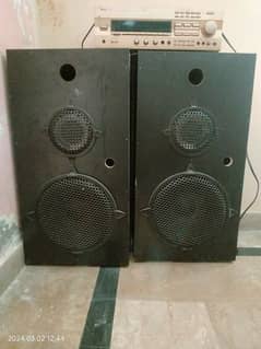 amplifier and speaker