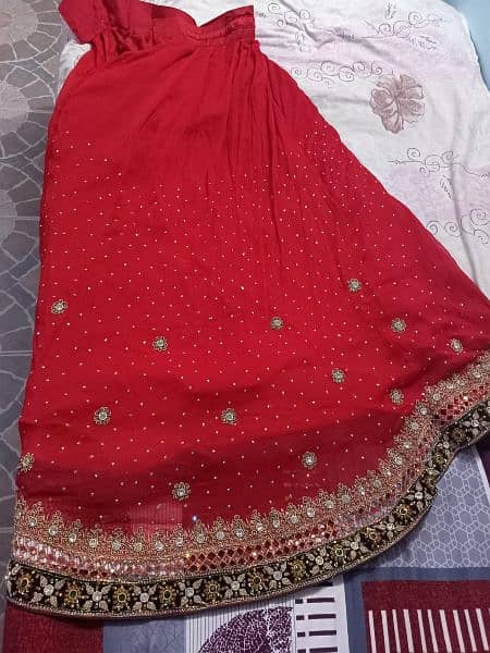 bridal lehnga 1 time used only 1