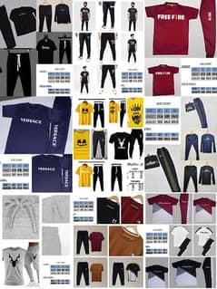 varieties of men's track suit