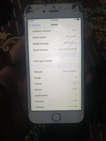 iphone 6s all original non pta factory unlock urgent sale 2