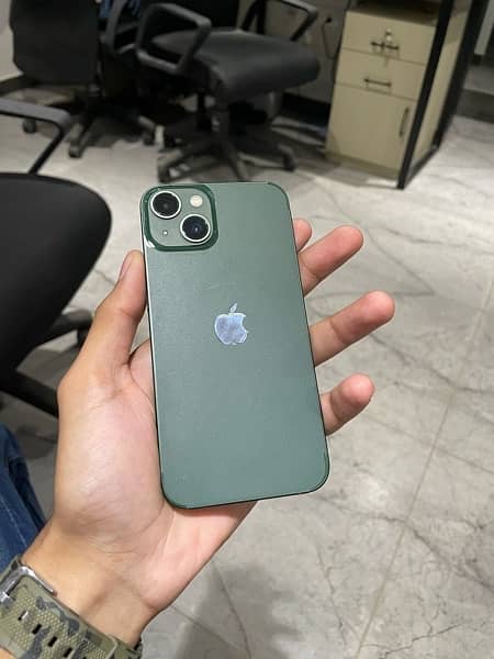 I phone 13 brand new midnight green 128gb jv 2