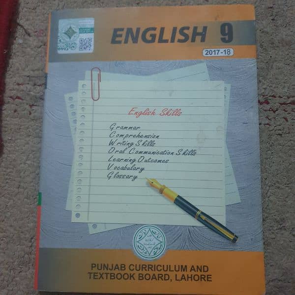 9th English book 0