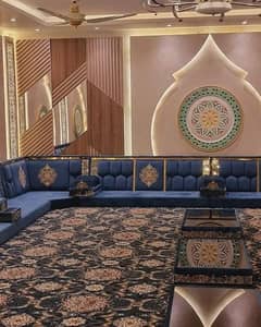 Arabic Majlis | Bethak | Sofa Majlis | Majlis Flooring | Sofa Set