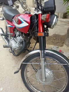 Honda CG125 red colour