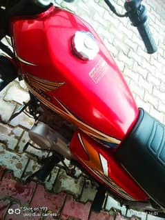 Honda CG125 Red color