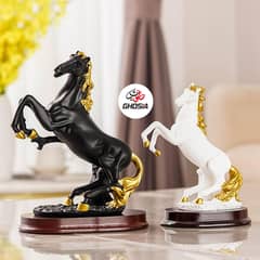 Luxury Style Running Horse Handcrafted Statue small size