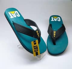 Men's Rubber  Flip Flops Sea Green