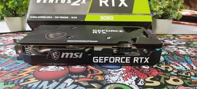 MSI VENTUS RTX 3060 12 GB Dual Fan