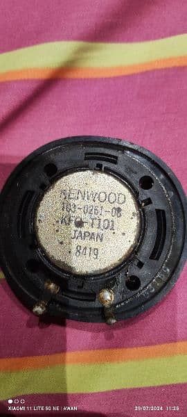 Vintage Kenwood Dome Tweeter KFC-T101 5