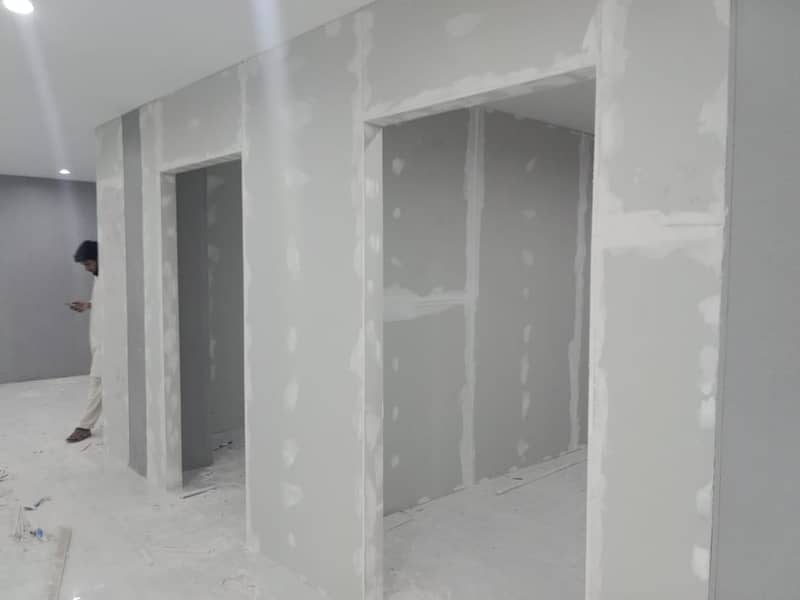 office partition/ gypsum board partition/ceiling work /drywall 13