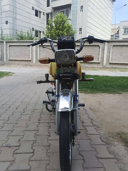 Honda Cd 70 Model 2018 Register in 2019 Punjab number 4