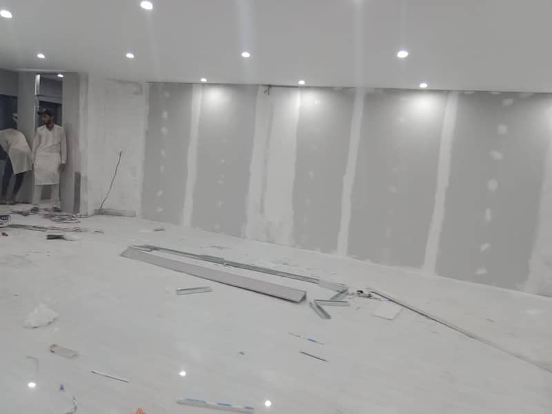 ceiling work /drywall/gypsum board partition/office partition 13