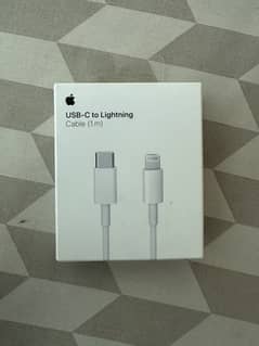 Apple genuine box packed USB-C to Lightning cable (1m)