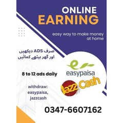 Home Based Online job Available Male & Females Students watsapp cv