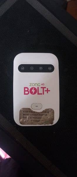 zong 4G Bolt+ for sale 1