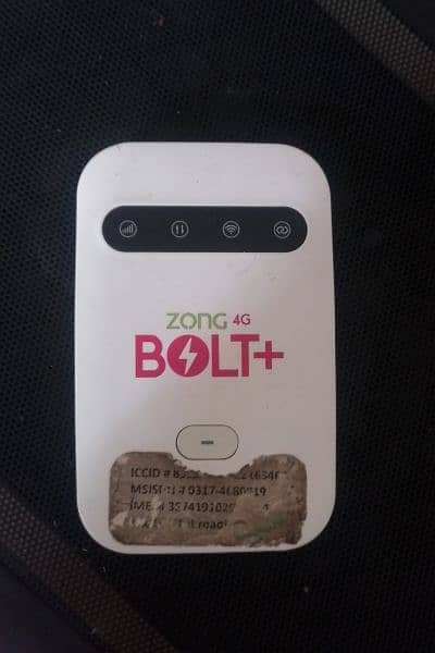 zong 4G Bolt+ for sale 3