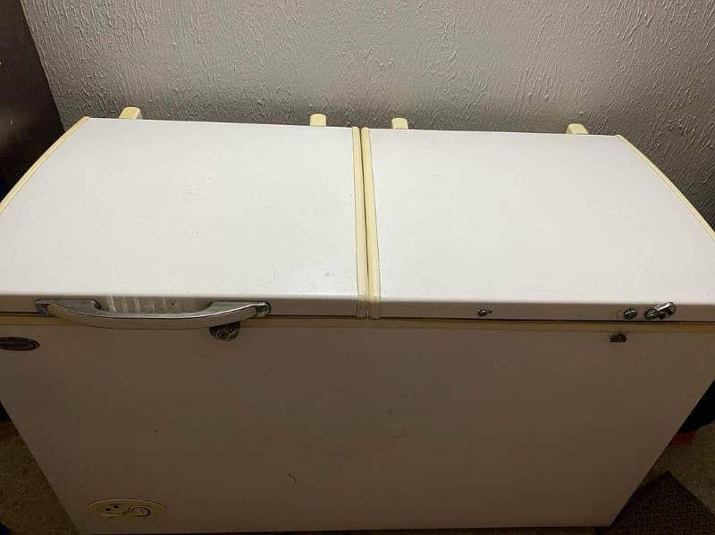 Waves double door freezer 0