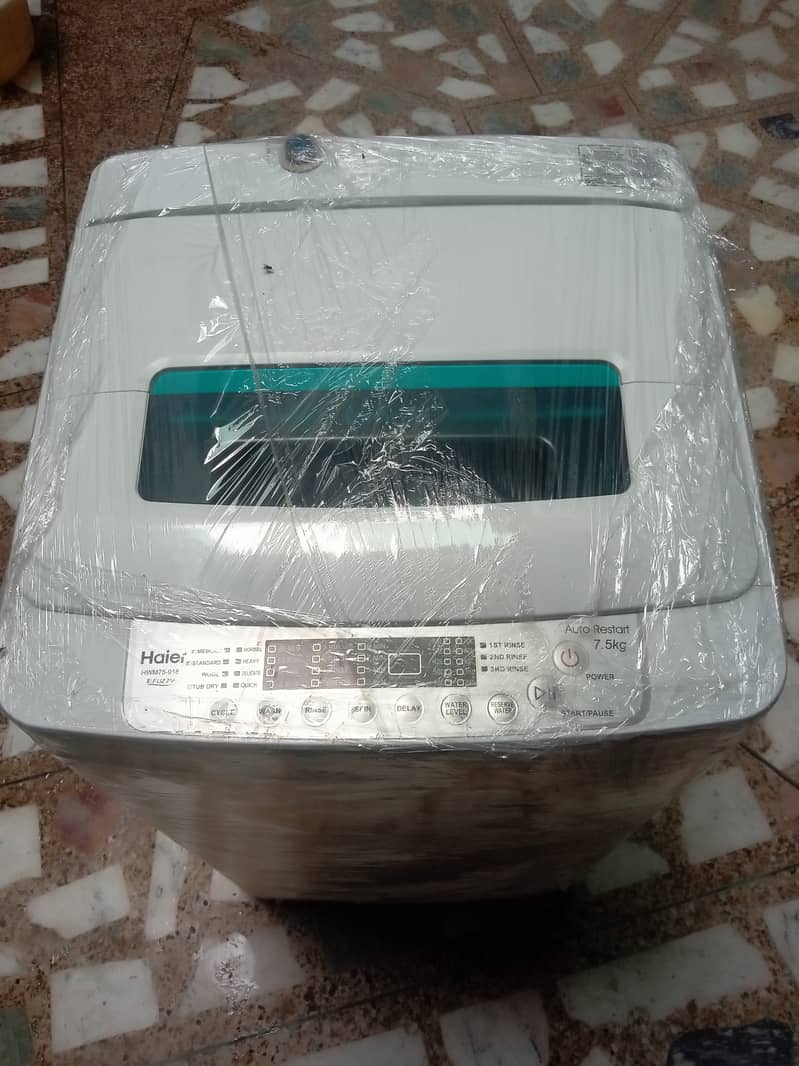 haier top lod 7.5 fully automatic 0